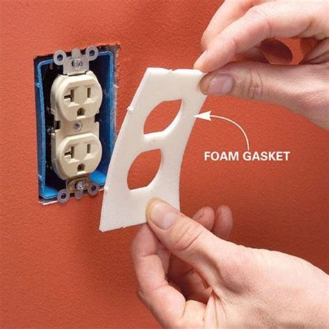 electrical box sealant|how to seal electrical outlets.